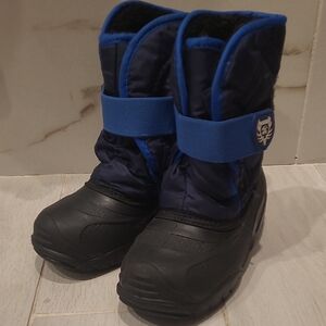 Kamik Blue and Black Winter Boots